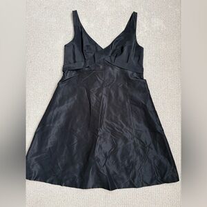 Black Silk Jcrew Dress